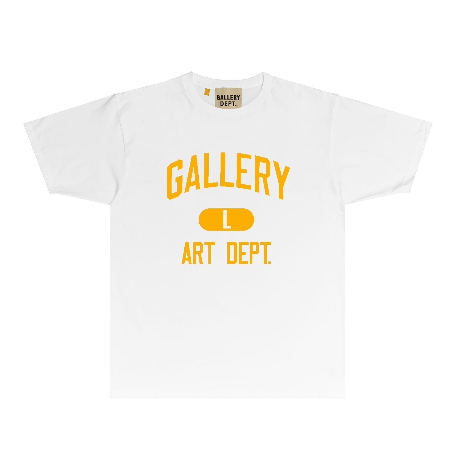 Gallery Dept T Shirt Retro Printed Loose Short-Sleeved Shirt